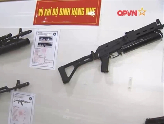 Việt Nam tự sản xuất mẫu súng trường AK-103